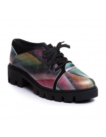 Pantofi Tip Oxford Piele Color V33 -  orice culoare