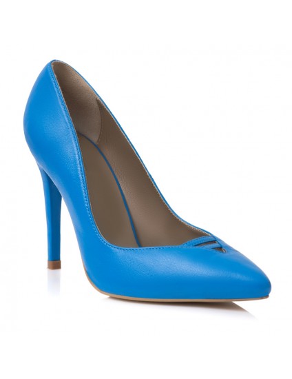 Pantofi Stiletto Albastru Electric Sonia E8 - Orice Culoare