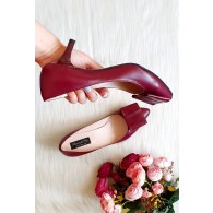 Pantofi Mini Stiletto Funda Piele Roz C62- orice culoare