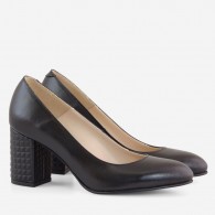 Pantofi Dama Piele Negru Comod D50 - orice culoare