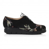 Pantofi Piele Floral Oxford C3 - orice culoare