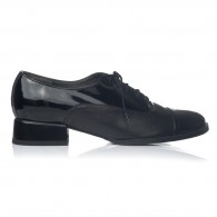 Pantofi Oxford Office piele negru V19 - pe stoc 