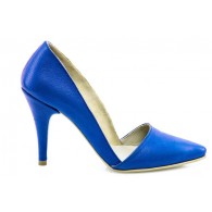Pantofi Dama Stiletto M1 Piele Albastru - orice culoare
