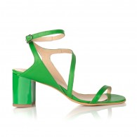 Sandale Piele Verde Confort C14 -pe stoc
