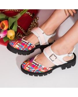Pantofi Dama Casual Decupat Piele Color V21  - orice culoare