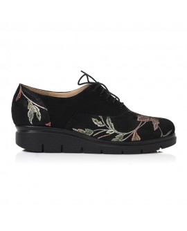 Pantofi Piele Floral Oxford C3 - orice culoare