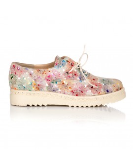 Pantofi Oxford Piele Floral C10 - orice culoare