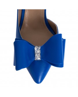 Pantofi Stiletto Albastru Electric Funda Mare L38 - orice culoare