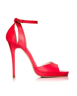 Sandale dama piele rosu Lola S2 - Orice culoare