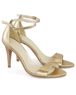 Sandale Piele Auriu Alisa D10 - orice culoare