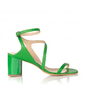 Sandale Piele Verde Confort C14 -pe stoc