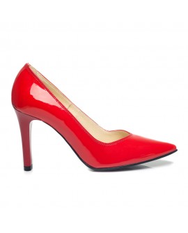 Pantofi Stiletto  Lac Rosu C9  - orice culoare