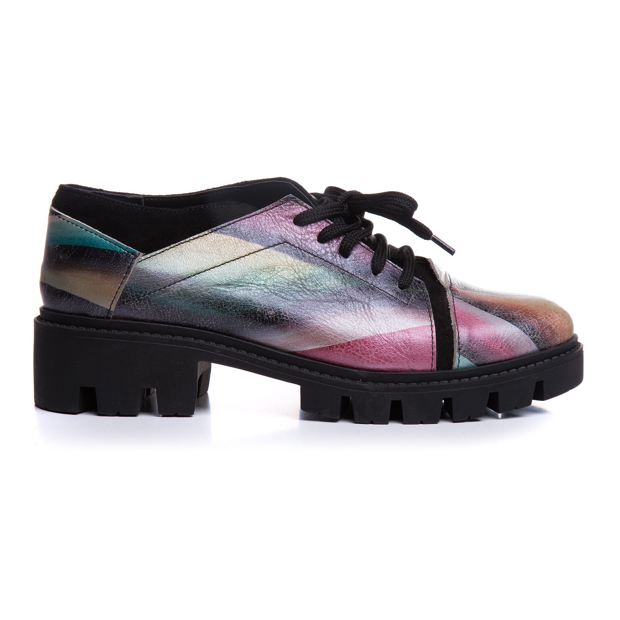 Pantofi Tip Oxford Piele Color V33 -  orice culoare