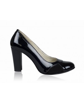 Pantofi dama piele office negru P8 - orice culoare