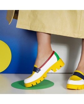 Mocasini Dama Piele Color V69  - orice culoare