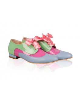 Pantofi Dama Oxford Piele Lacuita Varmi N11 - orice culoare