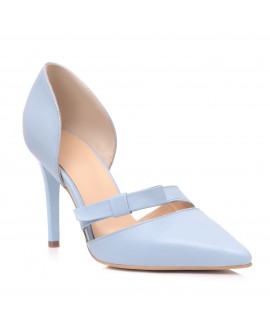 Pantofi Dama Piele Bleu Erika C51 -pe stoc 