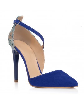 Pantofi Stiletto Albastru Clara C14 - orice culoare