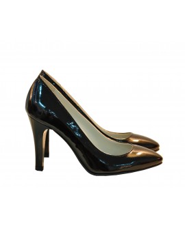 Pantofi Stiletto Diva piele lacuita negru  - orice culoare