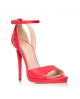 Sandale dama piele rosu Lola S2 - Orice culoare