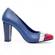 Pantofi Dama Office Mina Albastru V14 - orice  culoare