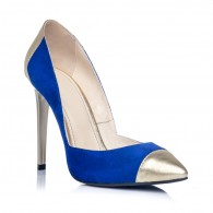 Pantofi Stiletto Albastru Electric S2 - orice culoare