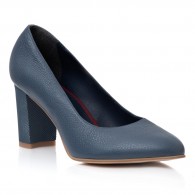Pantofi Dama Piele Bleumarin April T30 - Orice Culoare