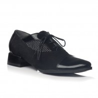 Pantofi Oxford Office piele buline negru V19 - orice culoare