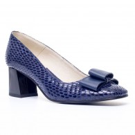 Pantofi Piele Bleumarin Office Chic - disponibili pe orice culoare
