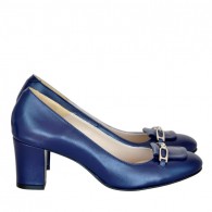Pantofi Piele Office Bleumarine D40 - orice culoare