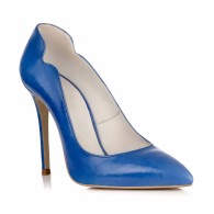 Pantofi Stiletto Albastru Electric Anabel L17- orice culoare