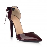Pantofi Dama Piele Stiletto Luna Bordo C30 - orice culoare
