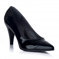 Pantofi Stiletto Lac Negru Toc Mic V30 - orice culoare