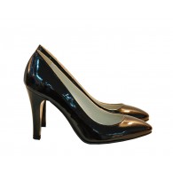 Pantofi Stiletto Diva piele lacuita negru  - orice culoare
