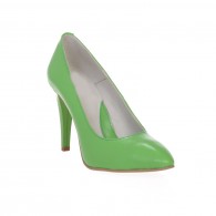 Pantofi Stiletto Verde piele naturala Casual  -orice culoare