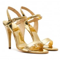 Sandale Dama Piele Auriu Anne - orice culoare