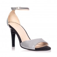 Sandale dama piele argintiu Carla S6 - Orice culoare