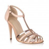 Sandale Piele Auriu Lady Chic S11 - orice culoare