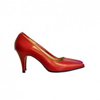 Pantofi Dama Piele Rosu Stiletto DM11 - orice culoare