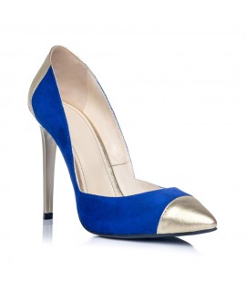 Pantofi Stiletto Albastru Electric S2 - orice culoare