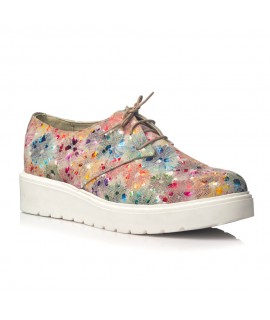 Pantofi piele Flower Oxford V14 - orice culoare