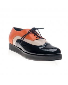 Pantofi piele Oxford Duet Combi V20 - orice culoare