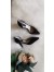 Pantofi Stiletto Piele intoarsa  negra  Lolita C35 - pe stoc