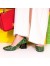 Pantofi Comod Piele Imprimeu Sarpe Verde - Orice Culoare - orice culoare