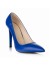 Pantofi Stiletto Piele Albastru Electric S10 - orice culoare
